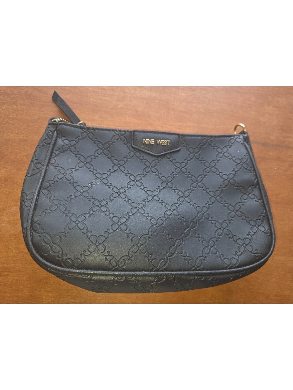 Nine West black clutch purse